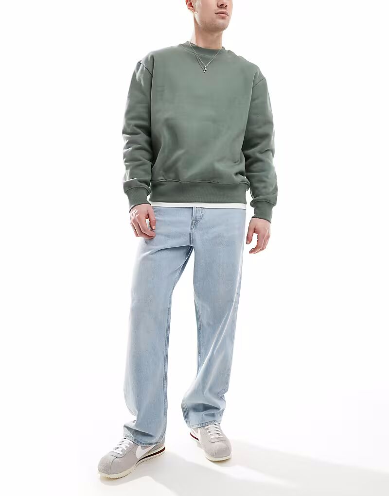 

Джинсы Jack & Jones Alex мешковатые, светло-голубого цвета