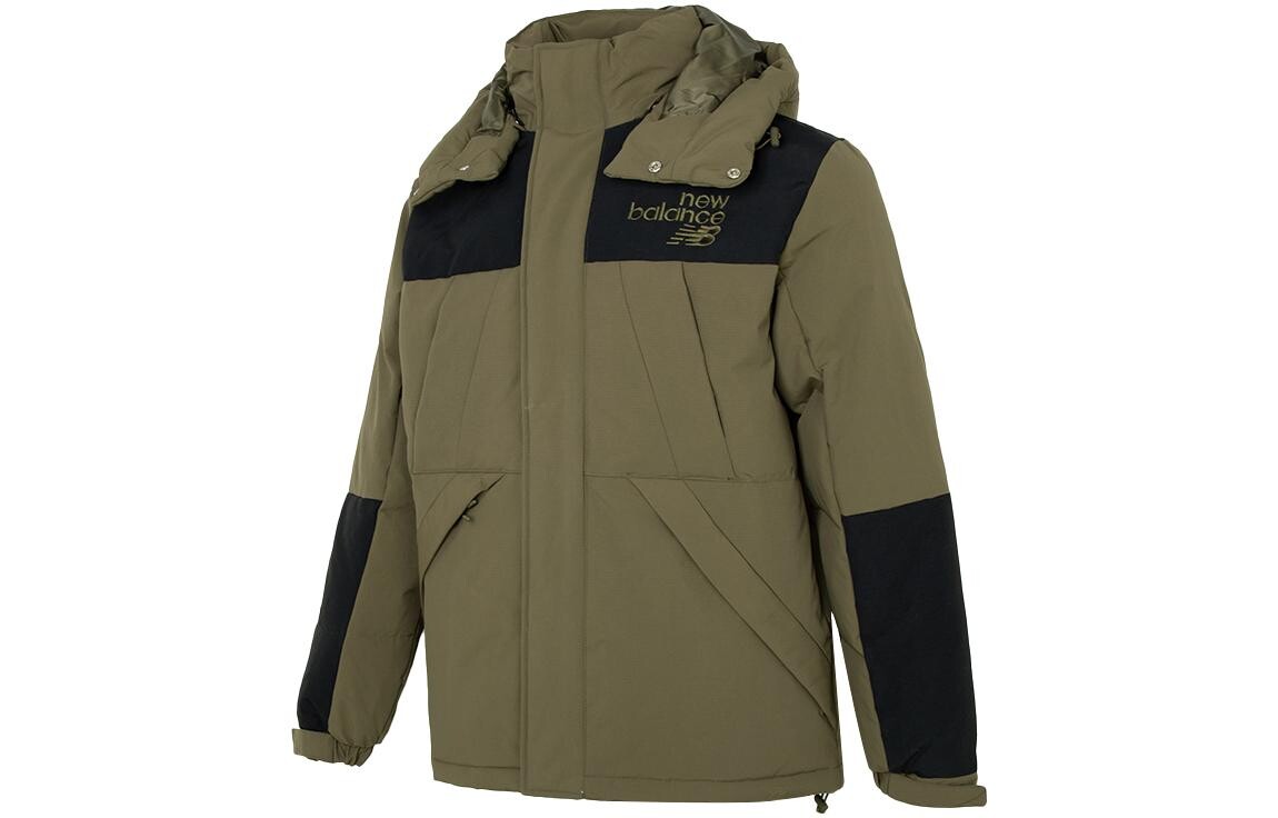 

Пуховик унисекс New Balance, цвет Army Green, Зеленый, Пуховик унисекс New Balance, цвет Army Green
