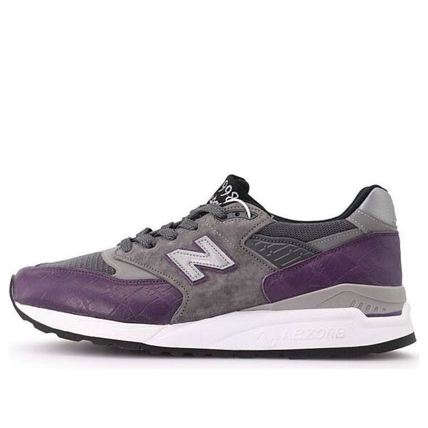 

Кроссовки 998 сделано в США New Balance, серый