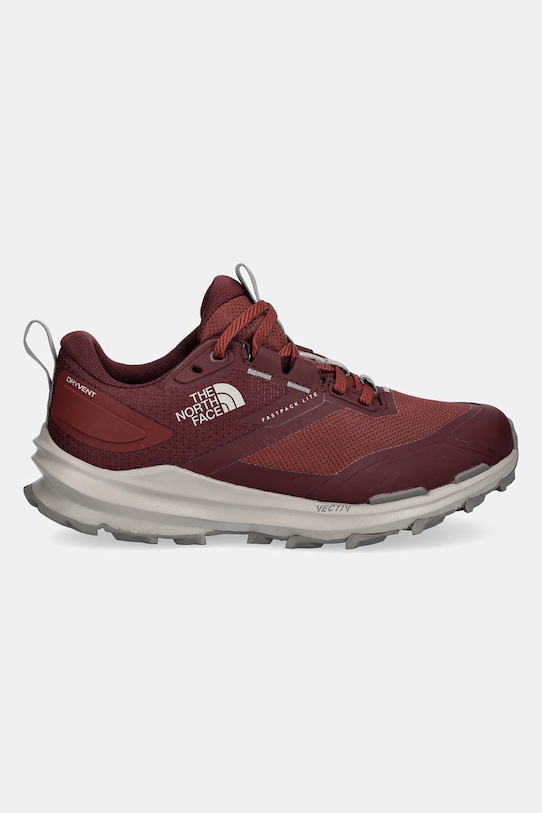 Женские кроссовки The North Face Vectiv Fastpack Lite WP комбинированные водонепроницаемые, бордовый — фото 2