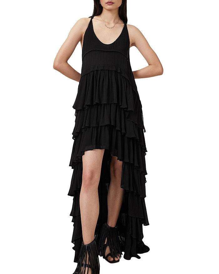 

Кавалерийское платье ALLSAINTS, черный