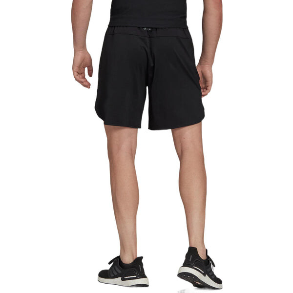 Шорты Men's adidas Printing Brand Logo Solid Color Gym Shorts Black, мультиколор — фото 3