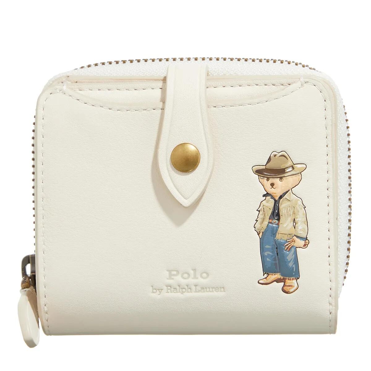 

Кошелек маленький слоновая кость Polo Ralph Lauren, бежевый