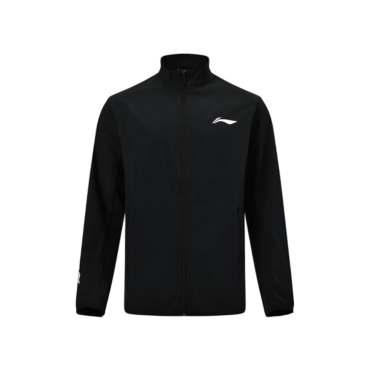 

LINING Черный унисекс тренч из бадминтонной коллекции, Black