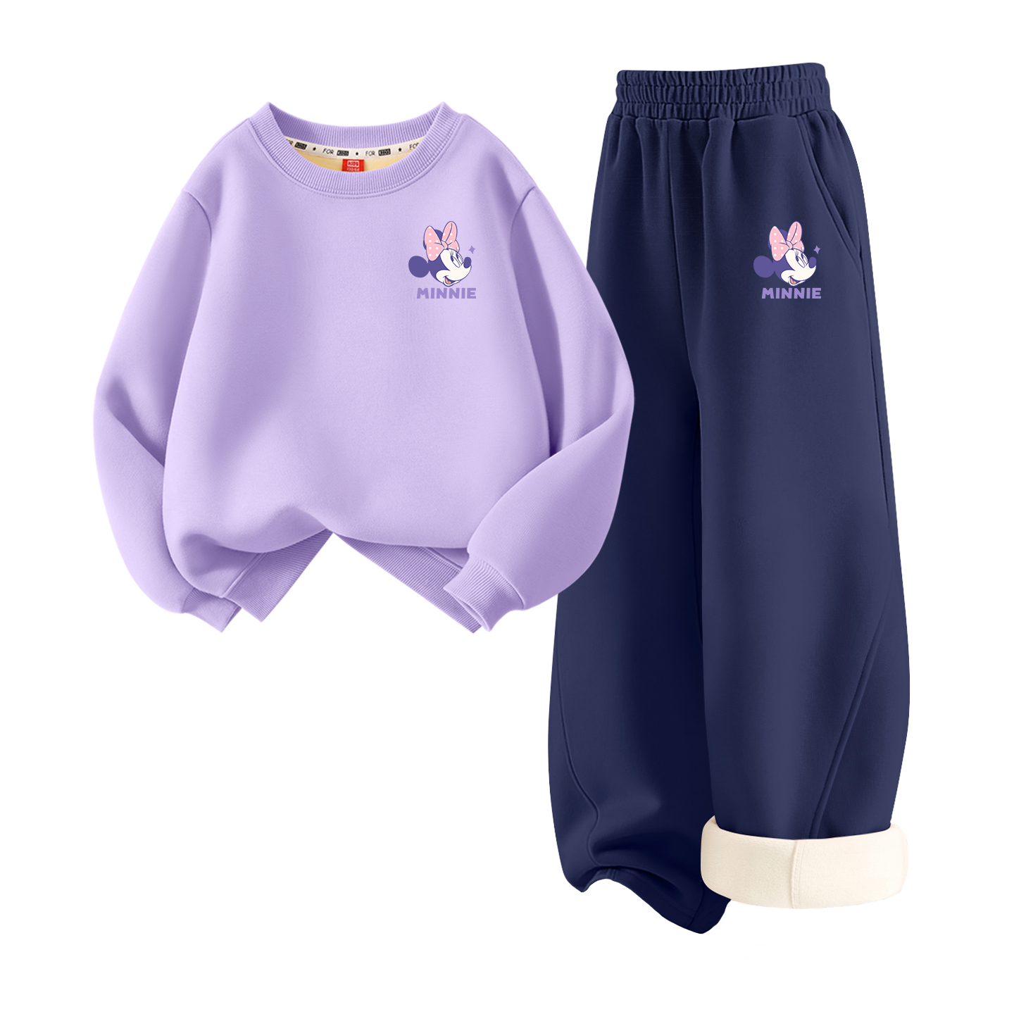 

Детская повседневная спортивная одежда Disney, фиолетовый