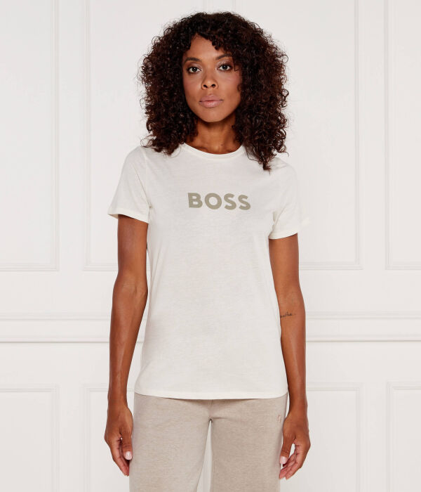 

Футболка Boss Orange C Elogo_5 Regular Fit, экрю