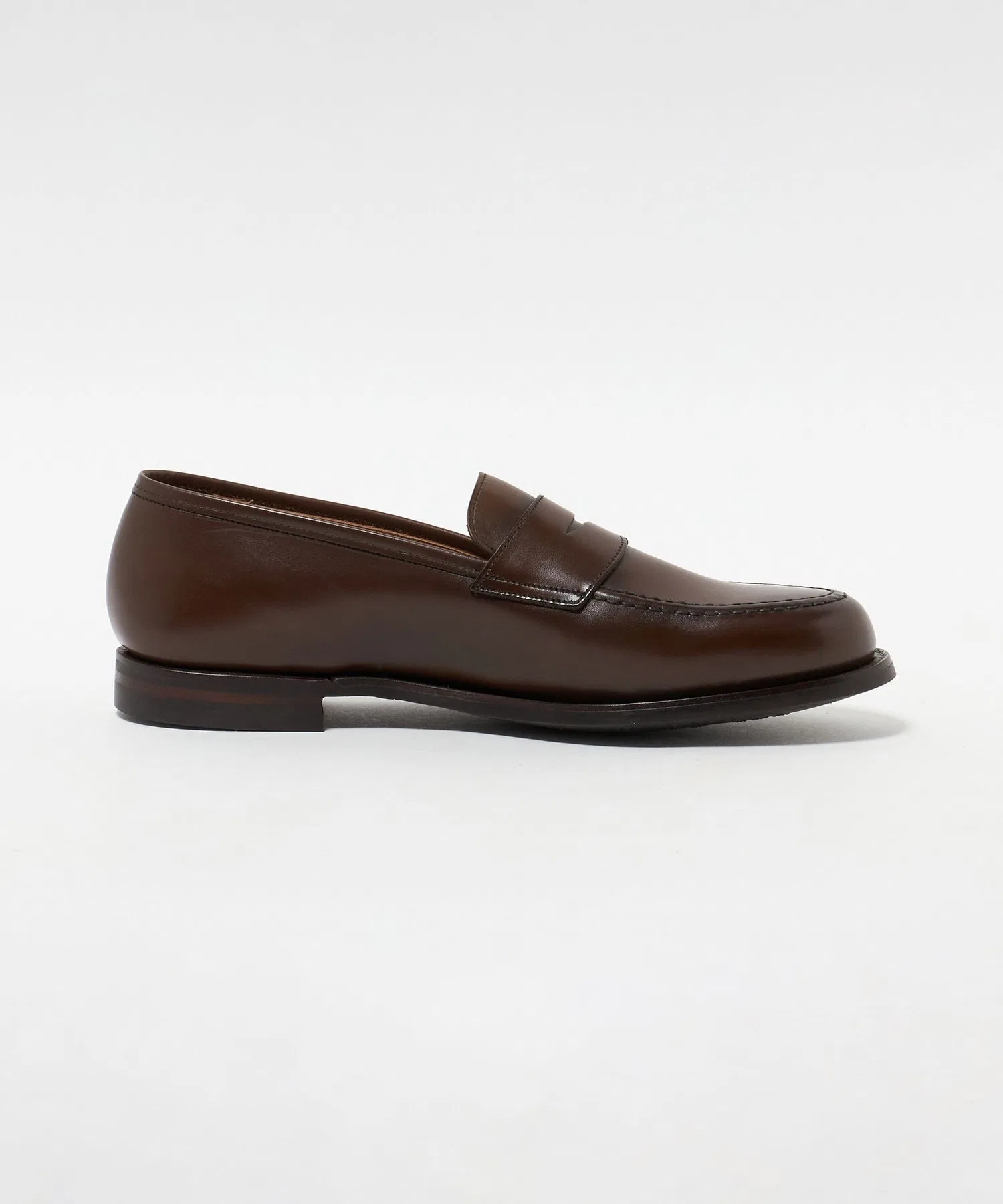Мужские кожаные лоферы CROCKETT&JONES BOSTON2 чёрные — фото 4