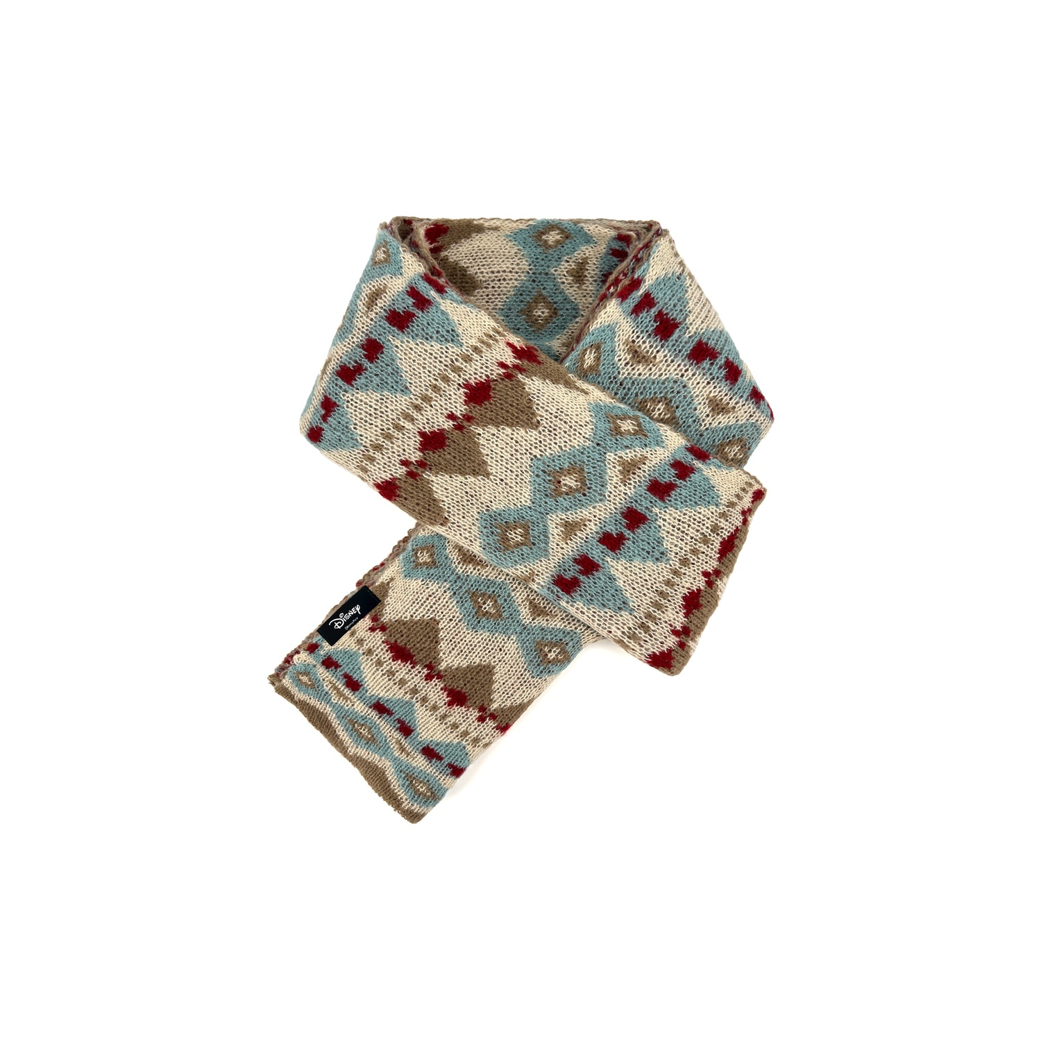 

Disney Полиэстеровый вязаный шарф унисекс, Chestnut Coffee