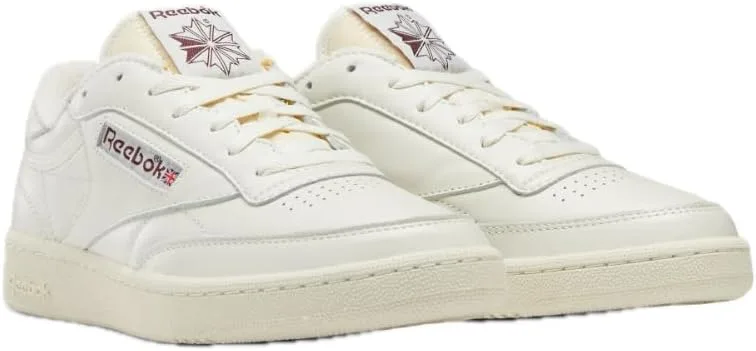 Кроссовки Reebok Unisex Club C 85 Vintage, бордовый — фото 3