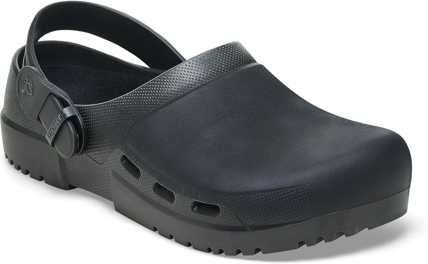 Рабочие антистатические сабо Birkenstock Birki Air 2.0 унисекс из полиуретана с вентиляционными отверстиями, Black