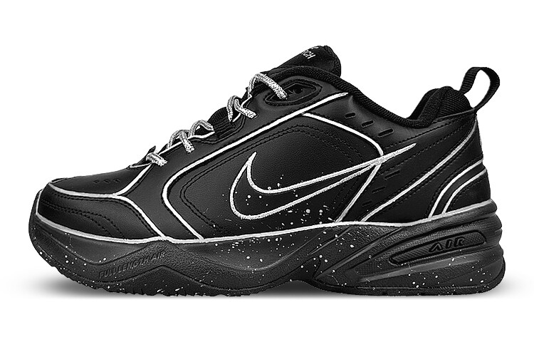 Кроссовки Nike Air Monarch 4 Chunky Sneakers Unisex Low-Top Black/Gray