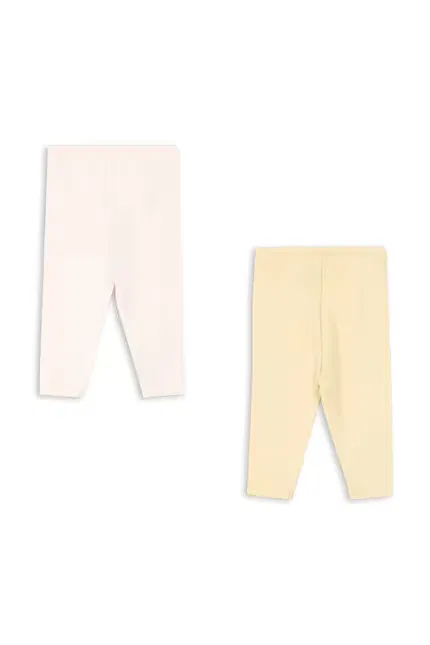 Леггинсы детские 2 Pack PERLA Fanga Fontana, желтый — фото 2