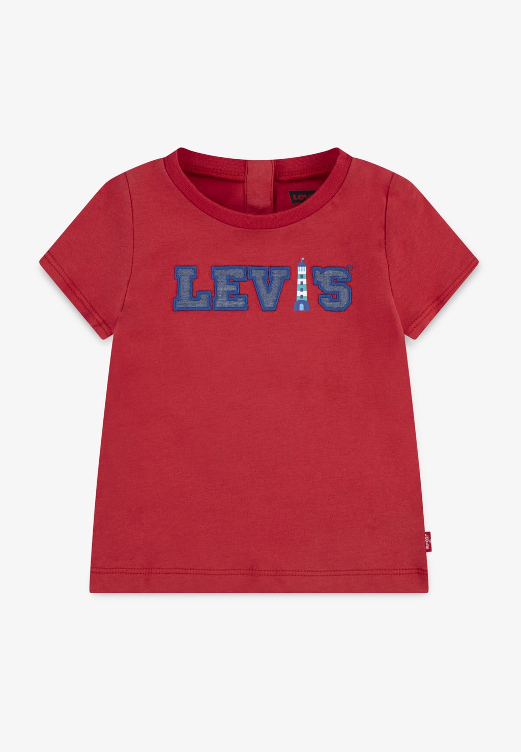 

Футболка с принтом LOGO CHAMBRAY APPLIQUE TEE Levi's, красный