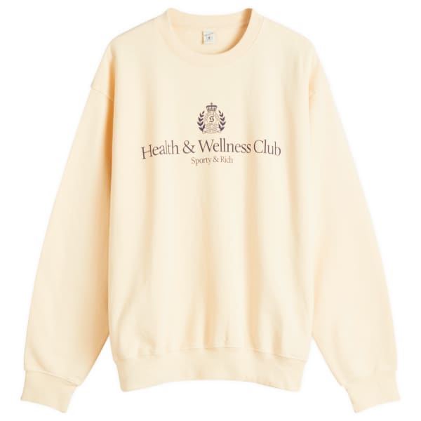 

Толстовка с эмблемой H&W Sporty & Rich, бежевый