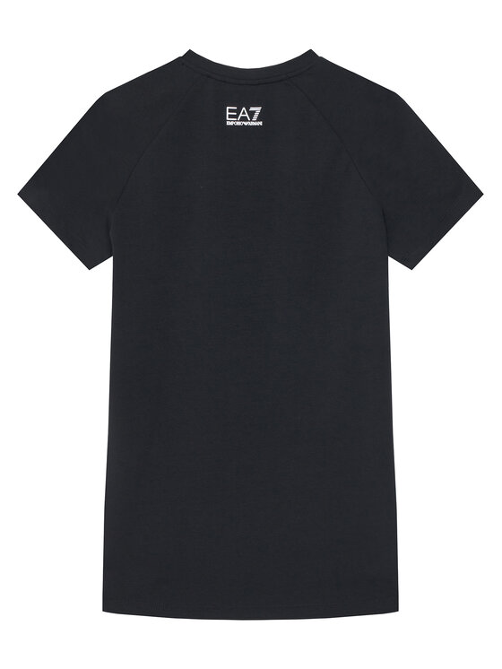 Повседневное платье relaxed fit 7G000049 AF12484 UC001 Ea7 Emporio Armani, чёрный — фото 3