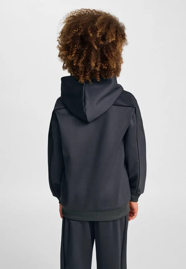 Худи с трикотажным плетением Hummel, Ebony