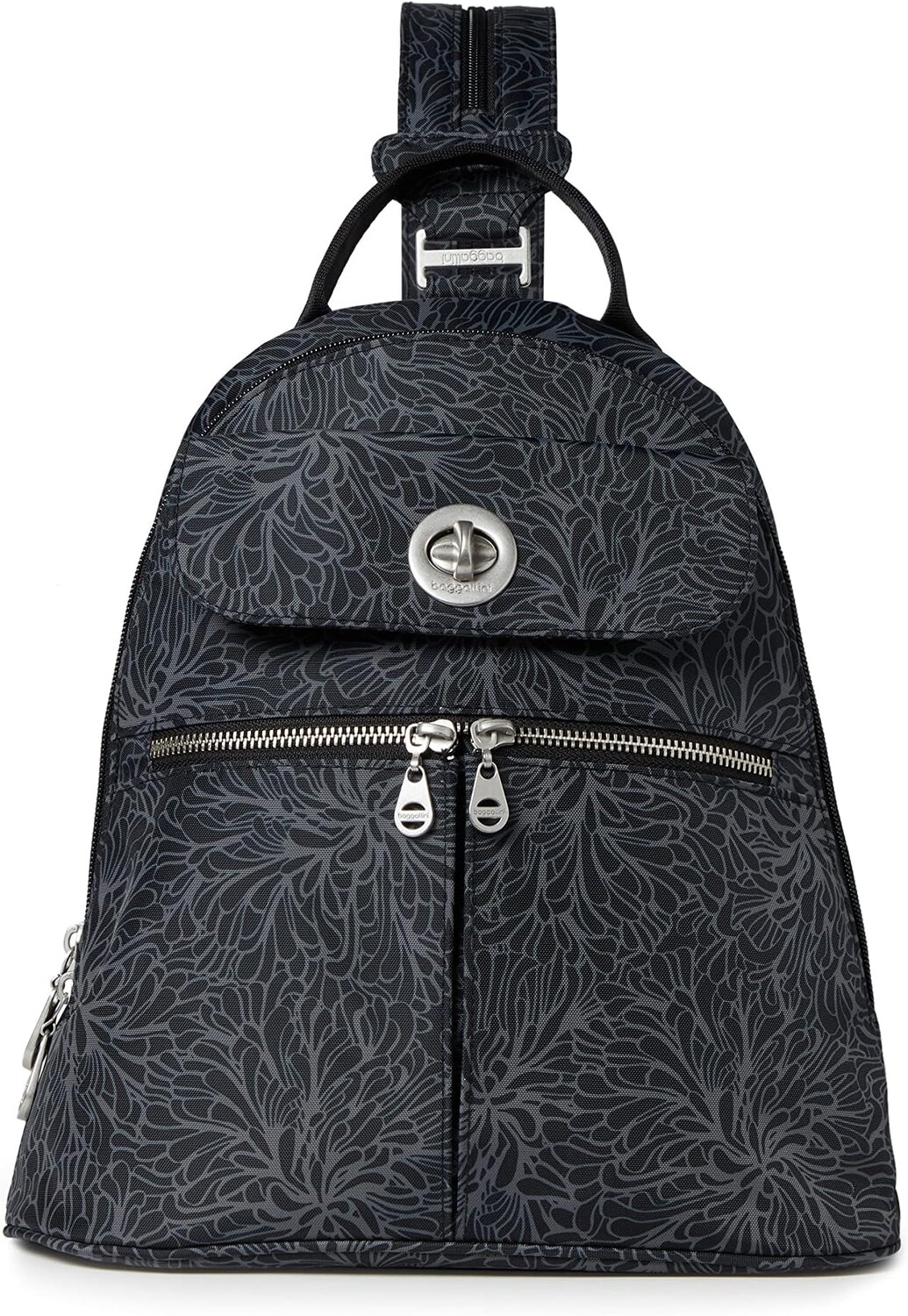 

Рюкзак Naples Convertible Backpack Baggallini, цвет Midnight Blossom