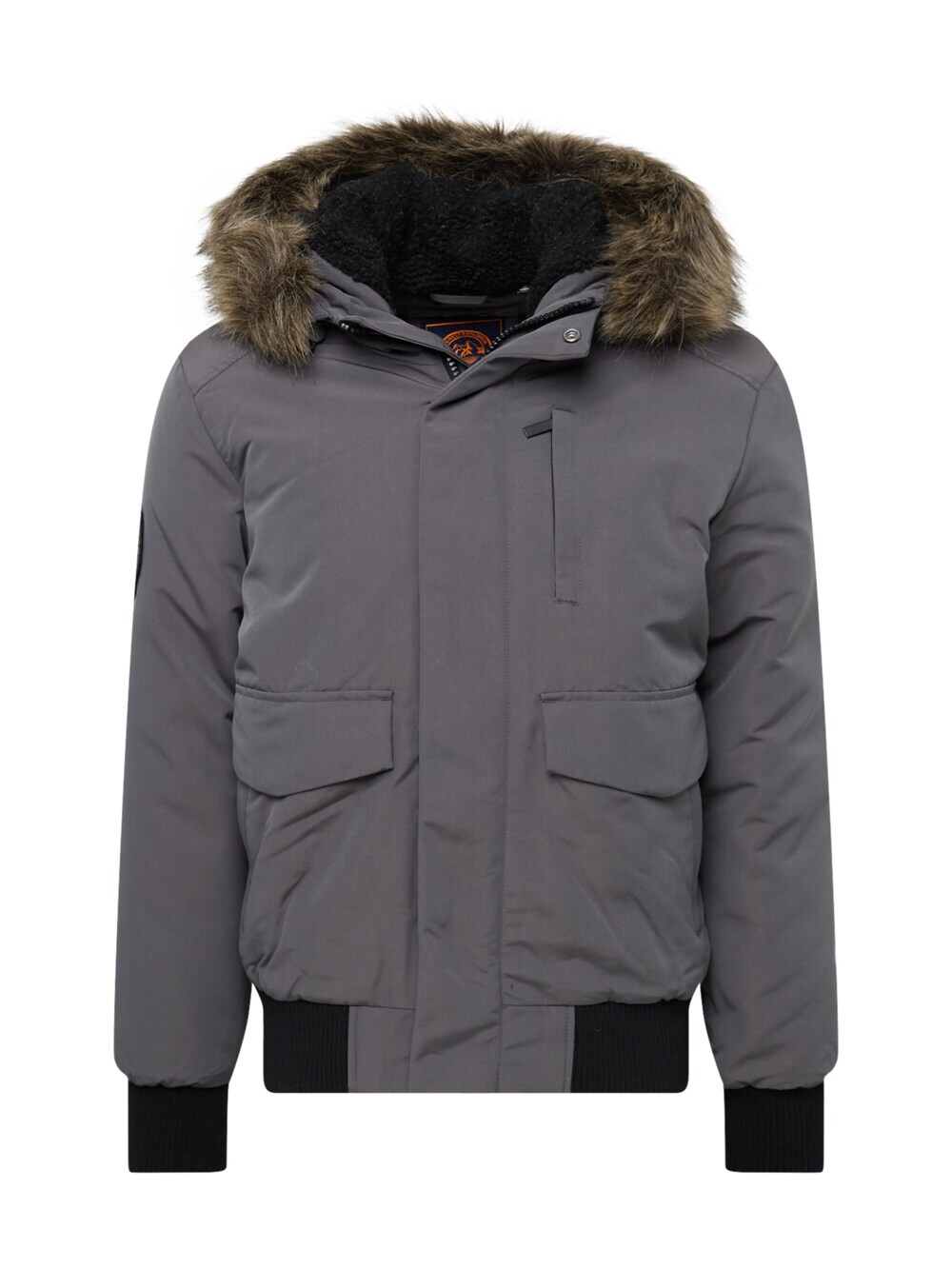 

Межсезонная куртка Superdry Everest, темно-серый