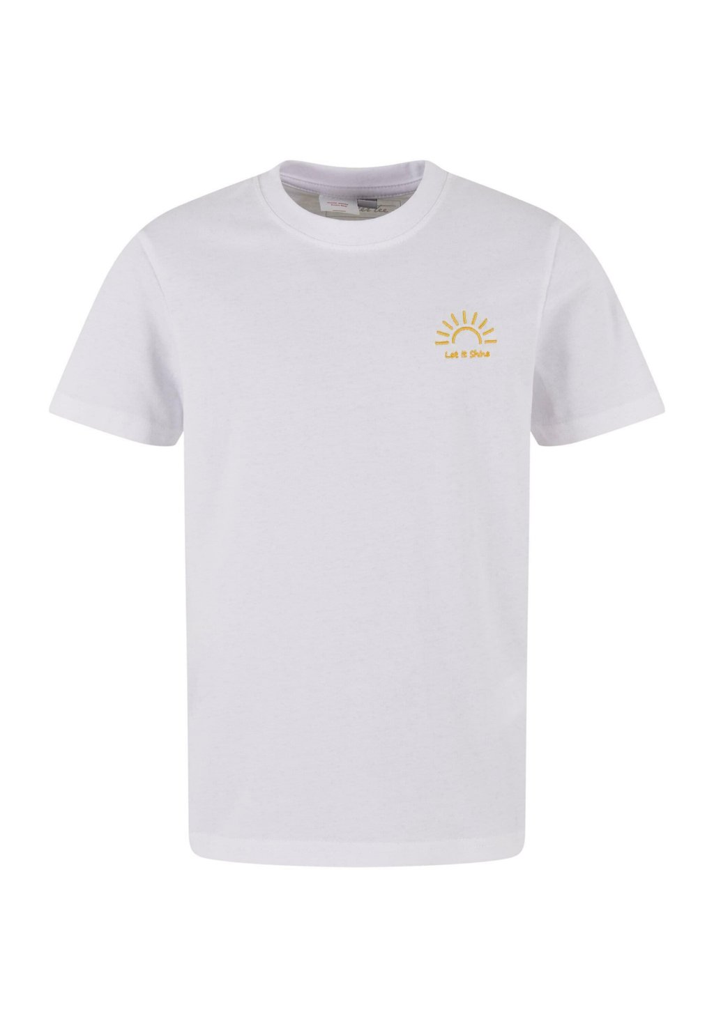 

Футболка с принтом LET IT SHINE SUN Mister Tee, белый