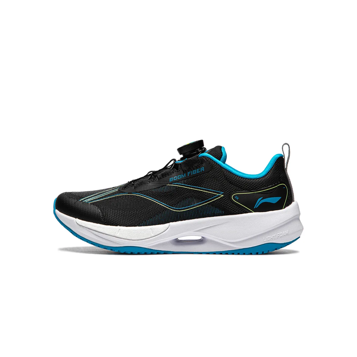YOUNG Li-Ning YOUNG Super Light 21 нескользящие амортизирующие кроссовки для бега низкие детские черно-синие