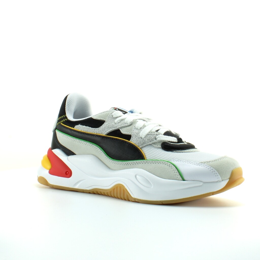 Синтетические кроссовки на шнуровке rs 2k 374031 01 Puma, мультиколор — фото 2