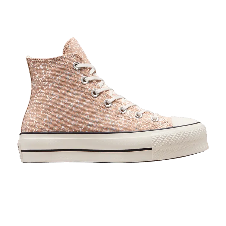 

Кроссовки Converse Wmns Chuck Taylor All Star Lift Platform High Glitter - Dusty Cinder, оранжевый