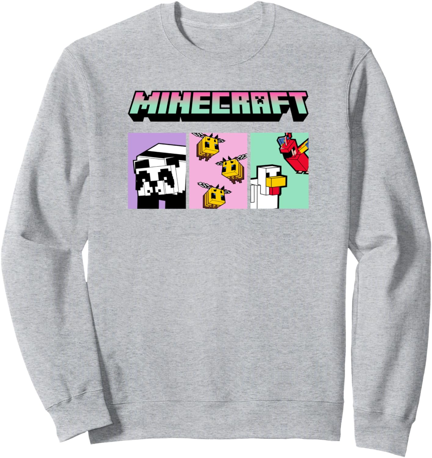 

Толстовка с надписью «Minecraft Friendly Mob Panels», синяя, Синий, Толстовка с надписью «Minecraft Friendly Mob Panels», синяя