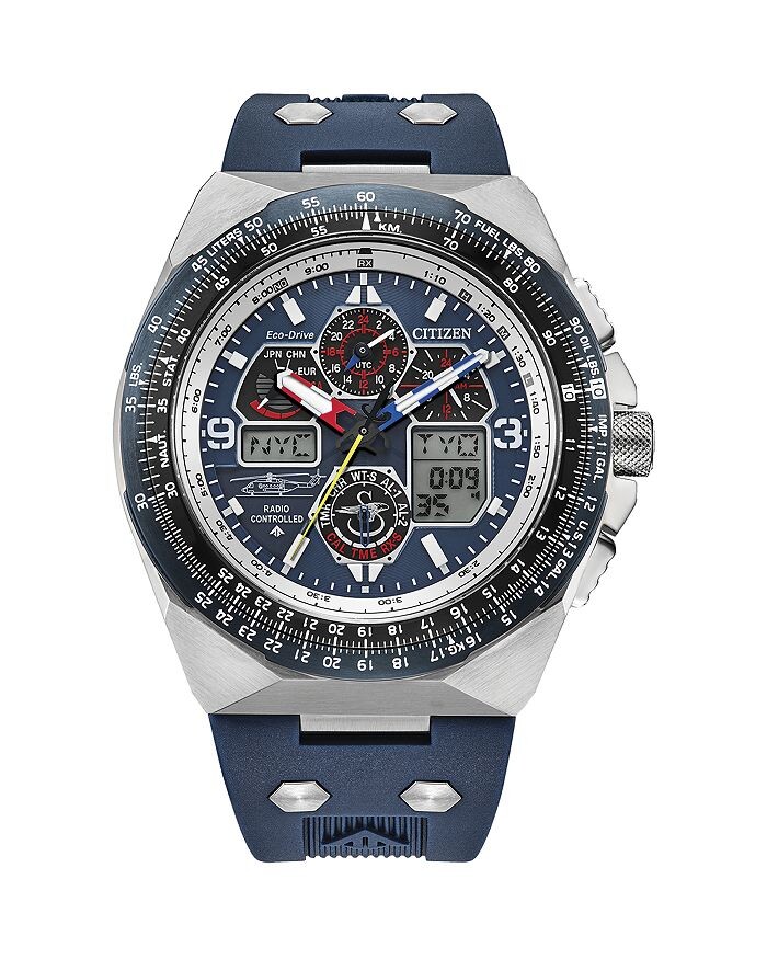 

Часы Citizen Promaster Skyhawk, 46 мм, синий