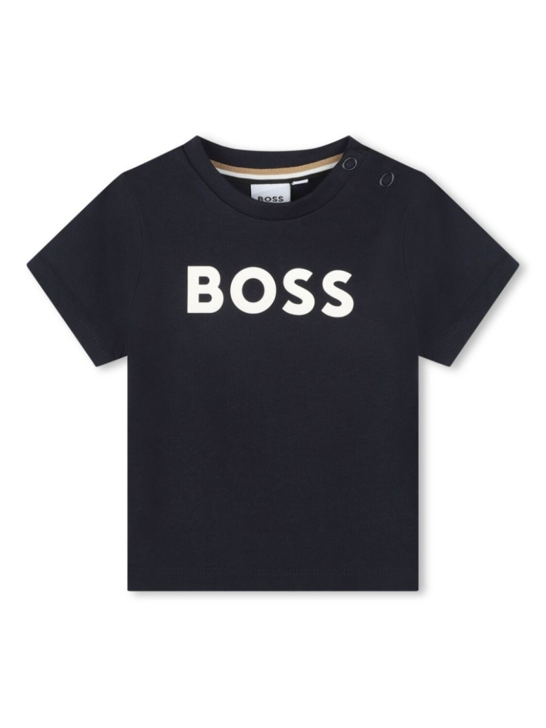 

BOSS Kidswear футболка с логотипом, синий