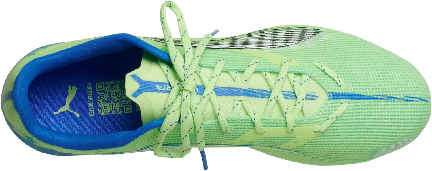 Мужские футбольные бутсы PUMA, белый/синий — фото 4