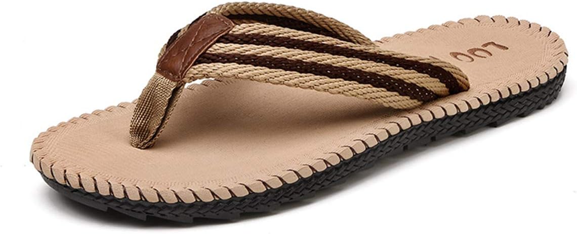 

Мужские удобные нескользящие шлепанцыBY для пляжа Xsby, хаки