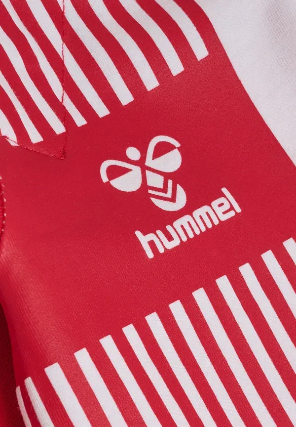Боди Hummel Hmlmini dbu stripy body l/s long sleeved top, танго красный — фото 3