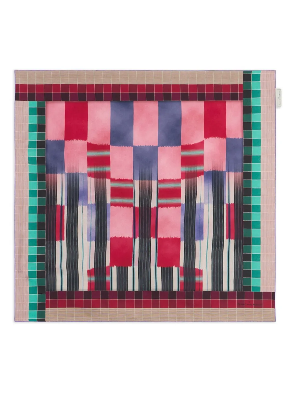 

Шарф Aloeuw в клетку Pierre-Louis Mascia, розовый