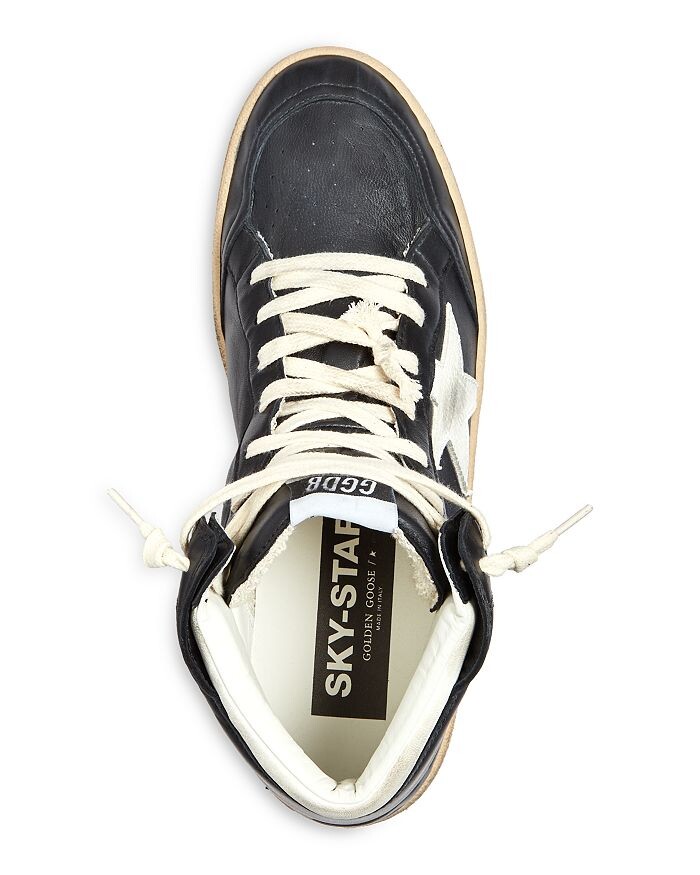 Мужские высокие кеды Sky Star Golden Goose — фото 2