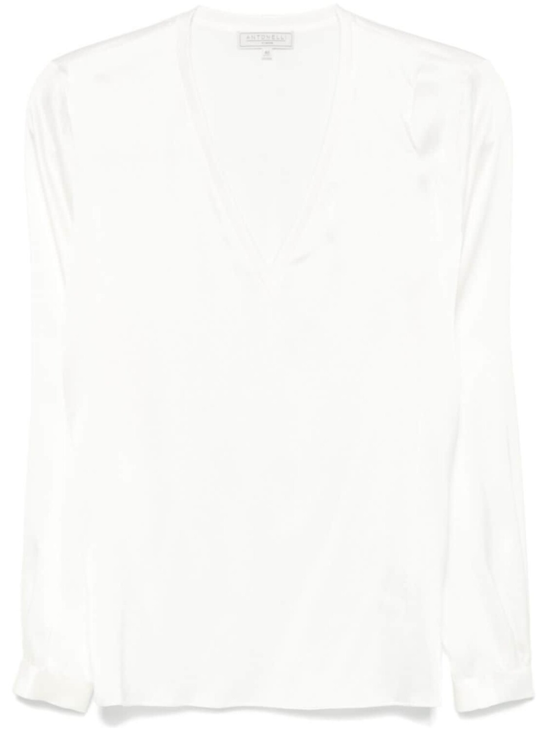 

Antonelli шелковая блузка, белый