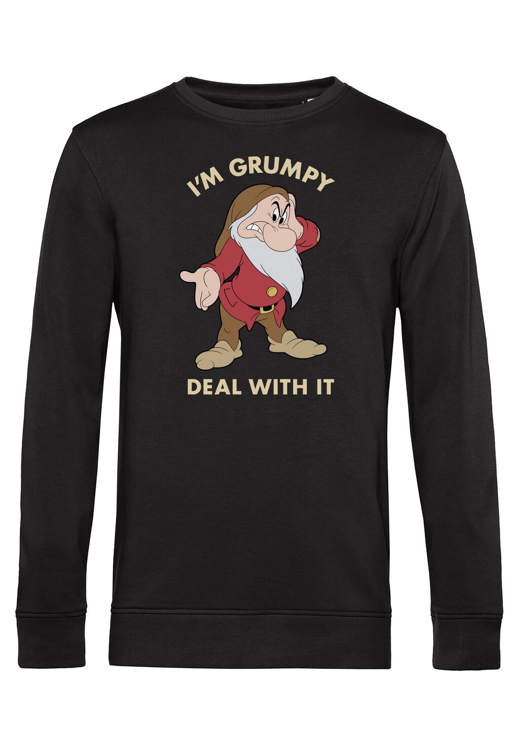 

Толстовка SNOW WHITE GRUMPY DEAL Disney, черный