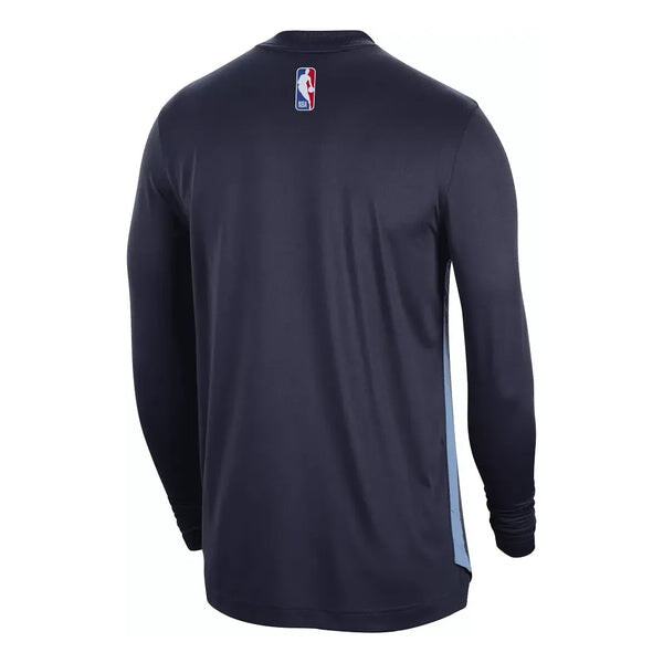 Футболка x nba memphis grizzlies dri fit pregame футболка с длинным рукавом Nike, синий — фото 2