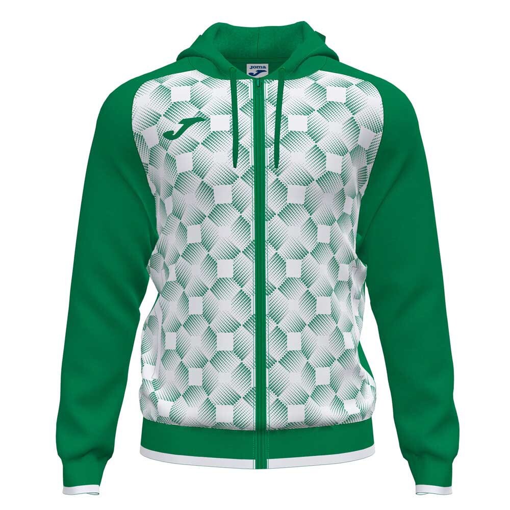 

Толстовка Joma Supernova III Full Zip, зеленый
