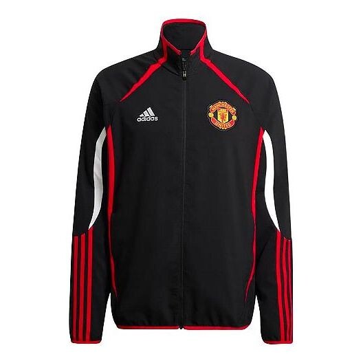 

Куртка adidas Logo Stand Collar Stripe Long Sleeves Jacket Black, мультиколор