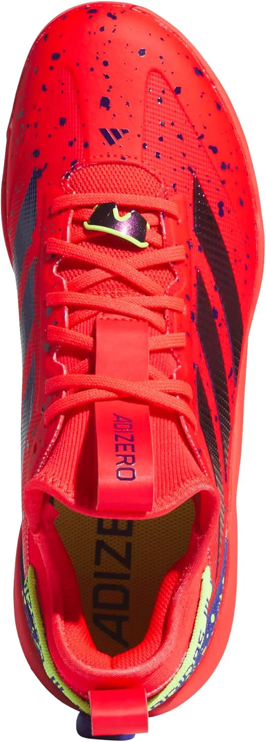 Мужские бейсбольные кроссовки Adidas Adizero Impact 2.0 Shades Molded, красный/синий — фото 2