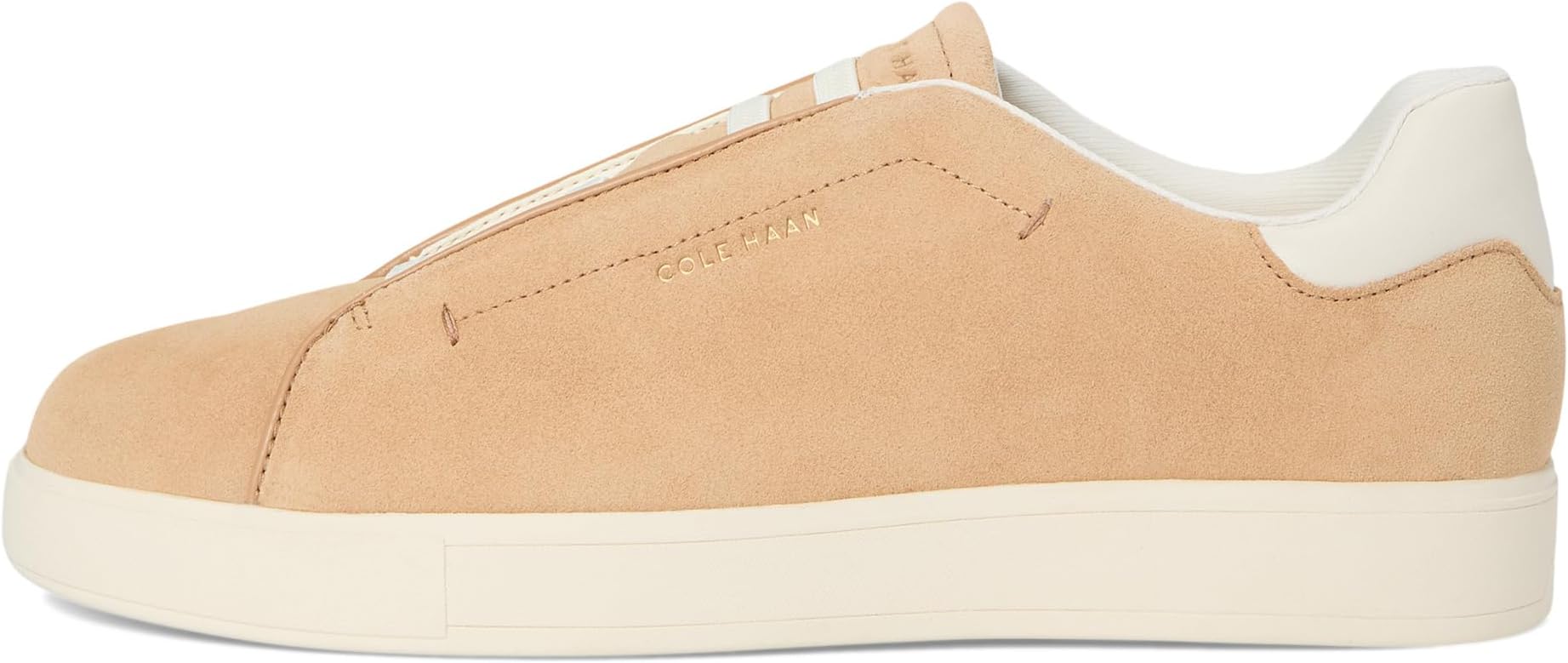 Кроссовки Cole Haan Grandpro Luxe Slip-On Sneakers, Tuscan Sand Suede — фото 4