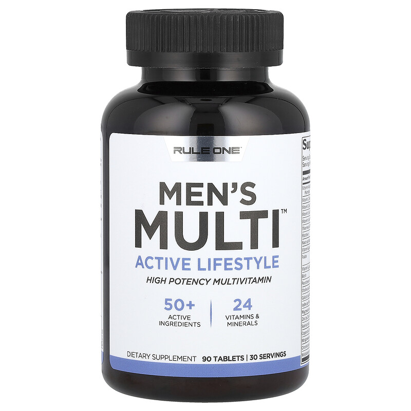 

Rule One Proteins, Men's Multi , для активного образа жизни, 90 таблеток