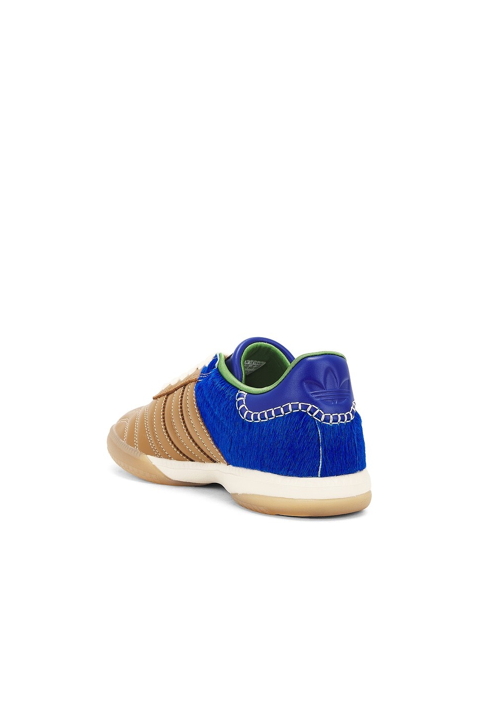 Кроссовки Samba Millenium Adidas By Wales Bonner, цвет Desert, Team Royal Blue, & Crew Green — фото 3