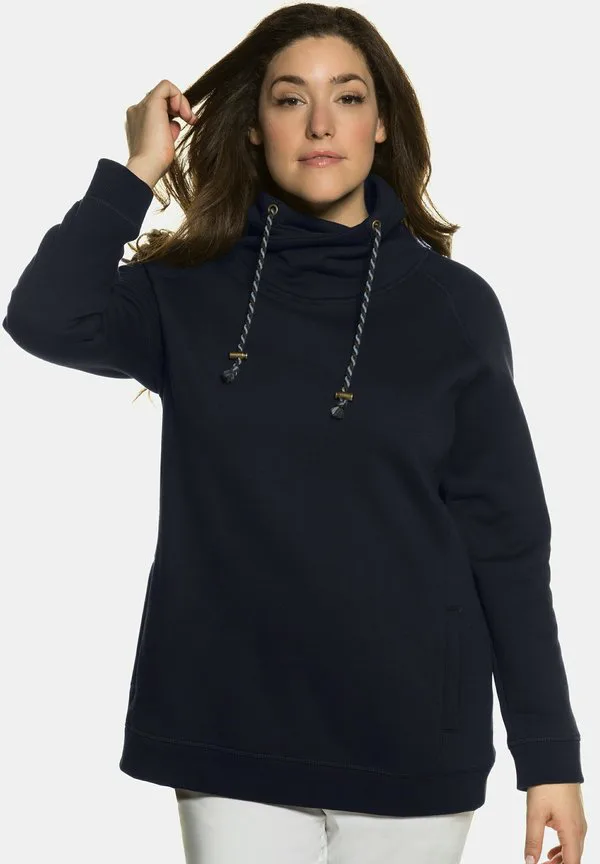 

Толстовка mit stehkragen реглан в ланге эрмель Ulla Popken, Dark Blue, Синий, Толстовка mit stehkragen реглан в ланге эрмель Ulla Popken, Dark Blue