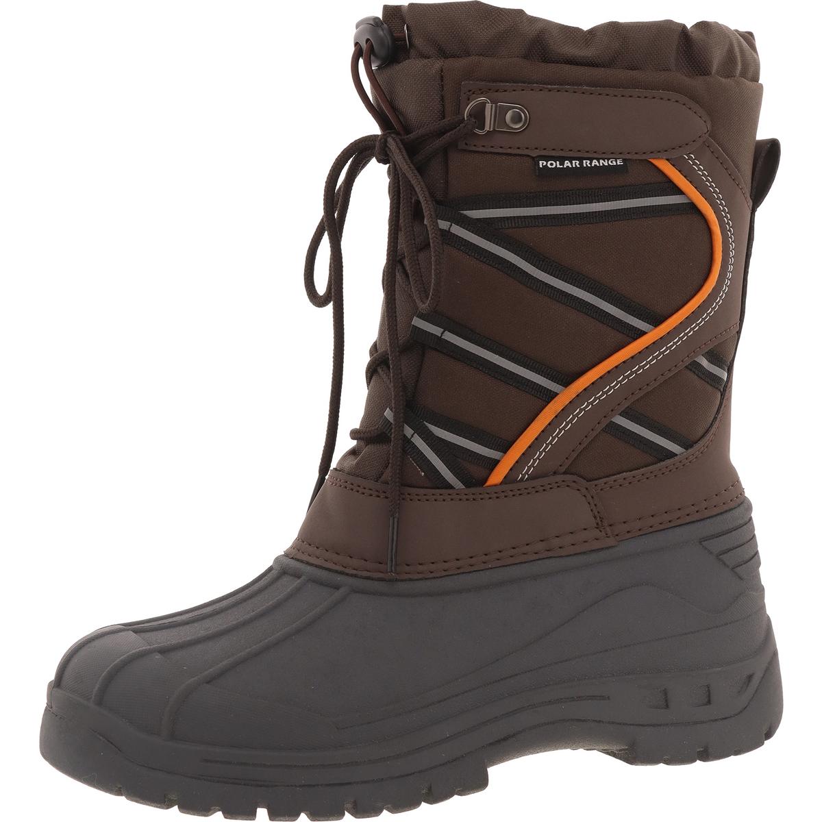 

Blast 02 мужские зимние утепленные ботинки для снега Polar Armor, коричневый/черный