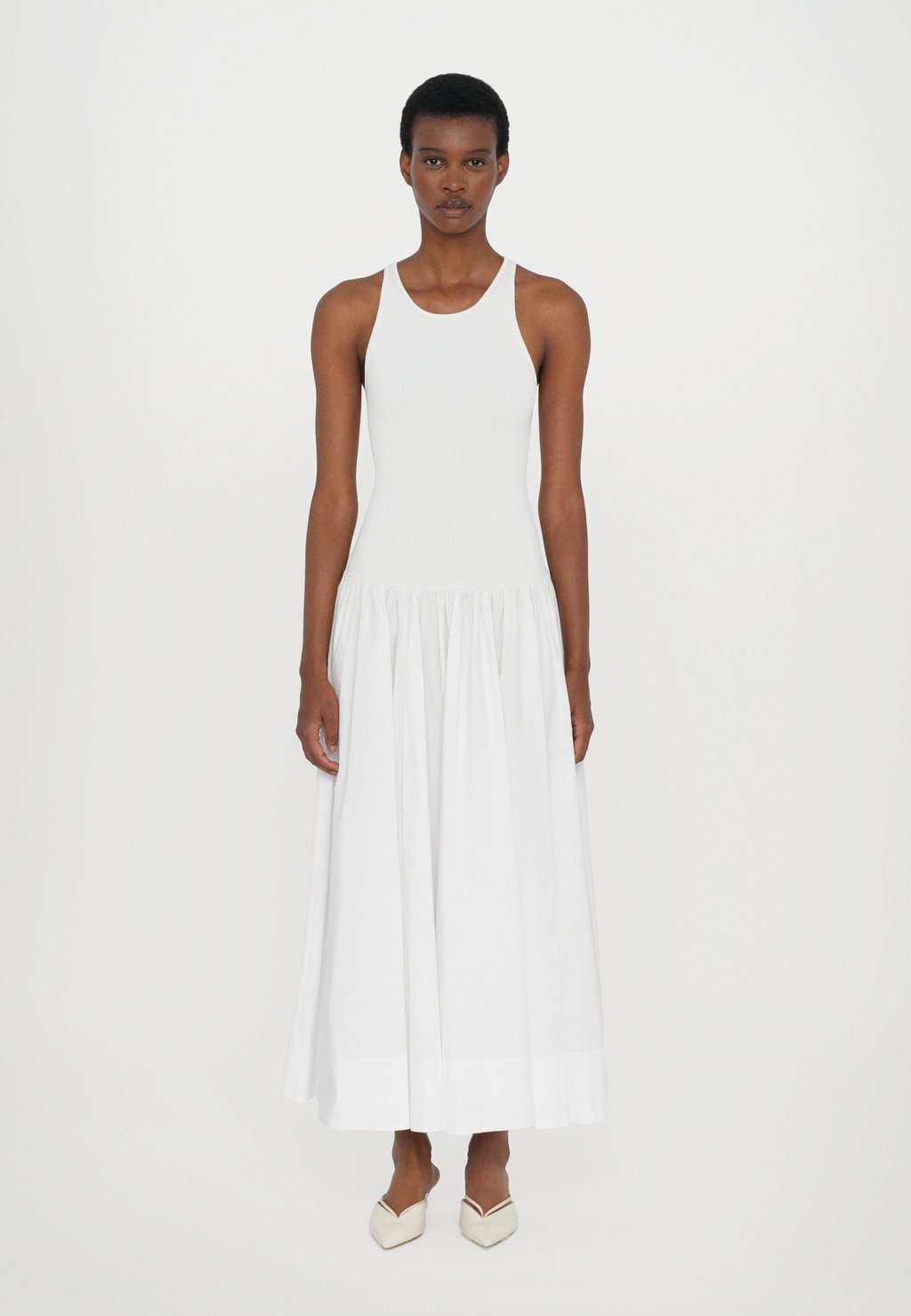 

Платье макси YAMILA DRESS STAUD, белый