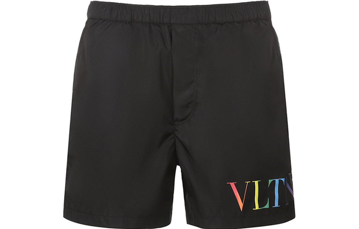 

Плавки с принтом Vltn Valentino, черный