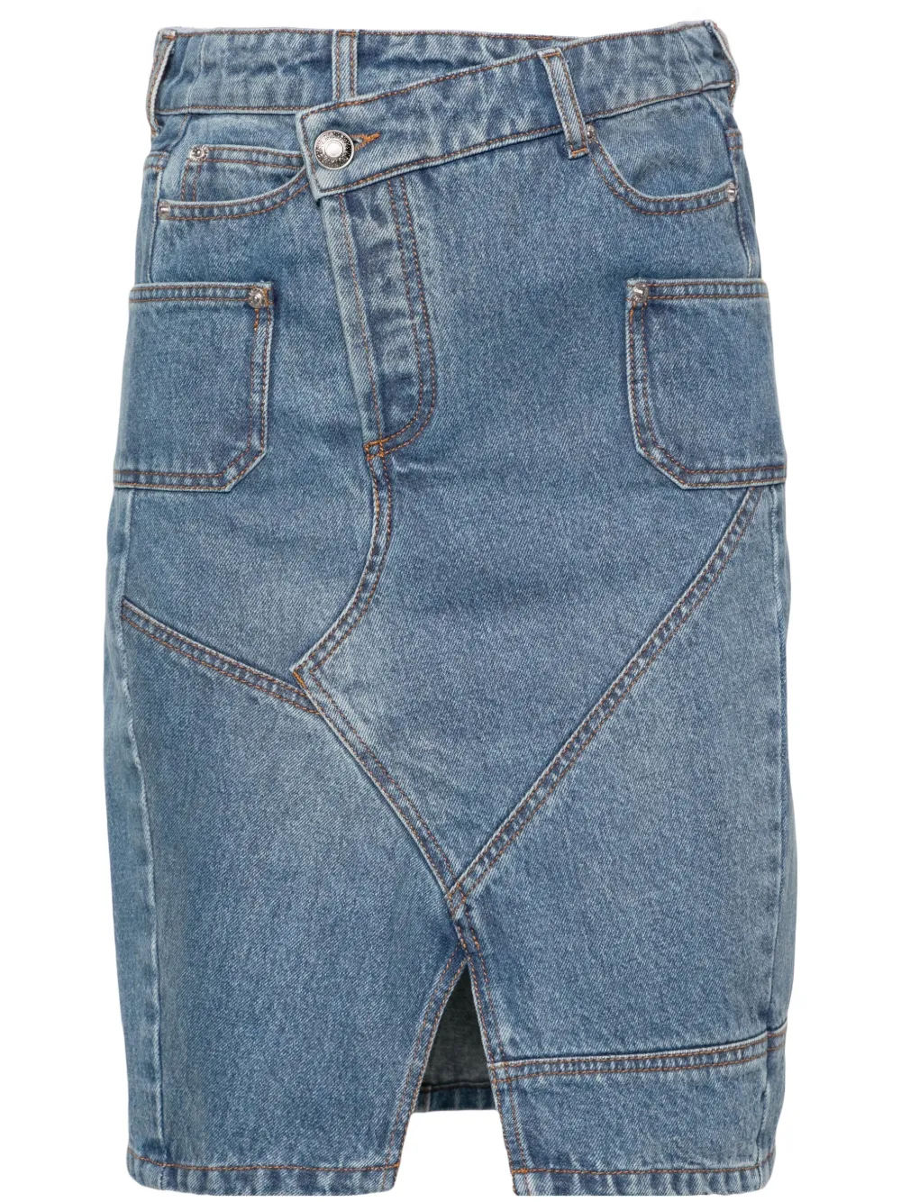 

Джинсовая юбка миди Jinko Zadig&Voltaire, синий