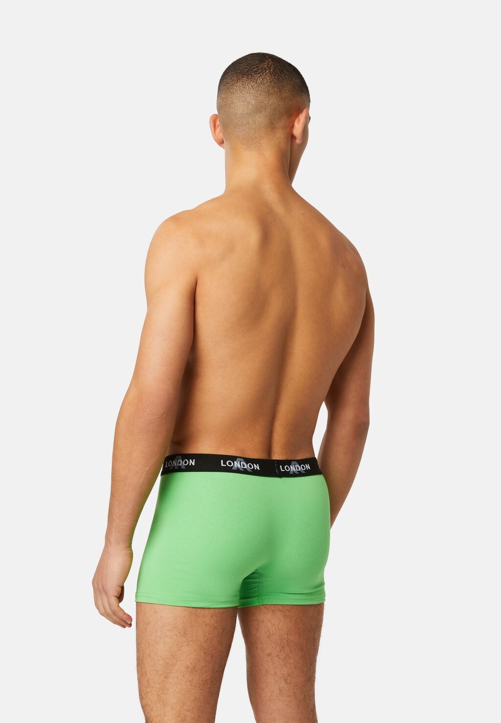

Трусики 8-PACK FITTED HIPSTERS BOXER SHORTS FM London, неоновый желтый