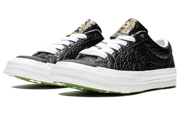 Кроссовки golf le fleur x one star low 'gator collection - black' Converse, черный — фото 3